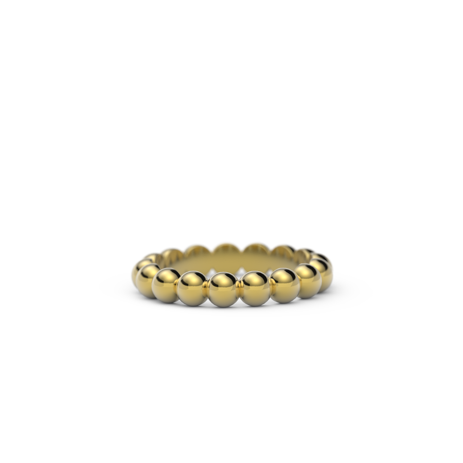 Anello Elite Elegance 4,0 mm in oro massiccio 14kt/18kt